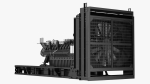 Engine and Cooling System for Diesel Generator