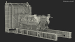 Engine and Cooling System for Diesel Generator