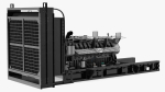 Engine and Cooling System for Diesel Generator
