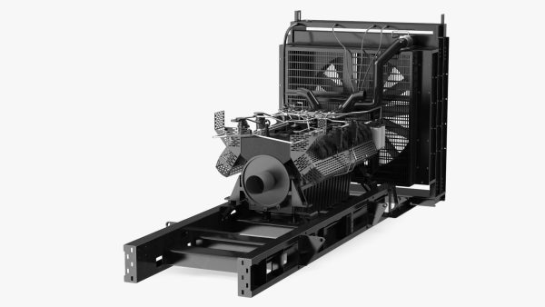 Engine and Cooling System for Diesel Generator