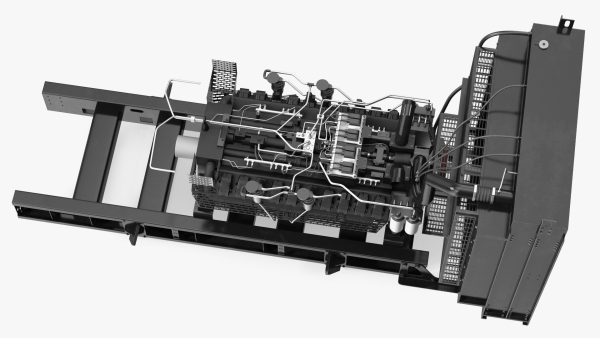Engine and Cooling System for Diesel Generator