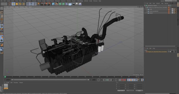 Engine for Industrial Diesel Generator