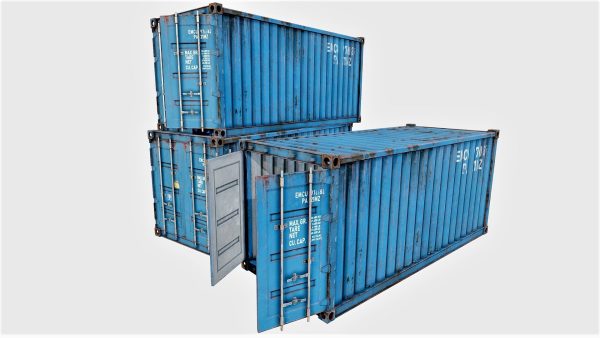 Enterable Shipping Container 03 - PBR