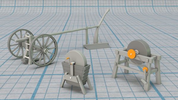 Environment Props - Collection 1 - 122 pieces
