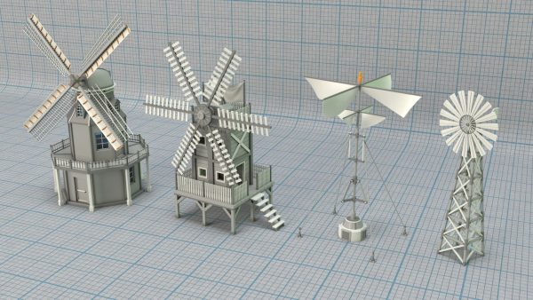 Environment Props - Collection 1 - 122 pieces