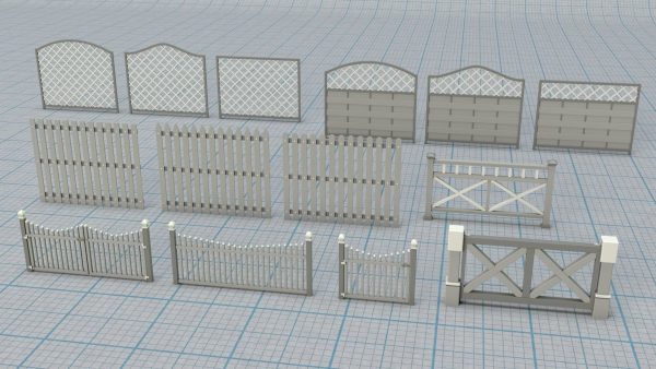 Environment Props - Collection 1 - 122 pieces