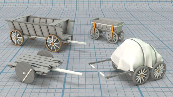 Environment Props - Collection 1 - 122 pieces