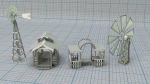 Environment Props - Collection 1 - 122 pieces