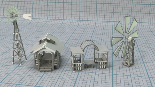 Environment Props - Collection 1 - 122 pieces