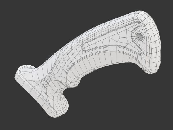Ergonomic Knife Handle