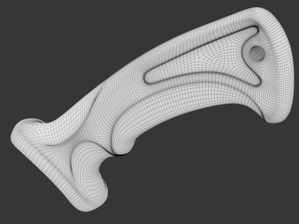 Ergonomic Knife Handle