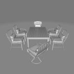 Bull Eubanks Rectangular Long Dining Set
