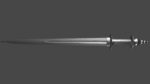 Excalibur sword with Khora handle