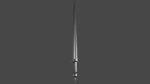 Excalibur sword with Khora handle