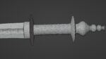Excalibur sword with Khora handle