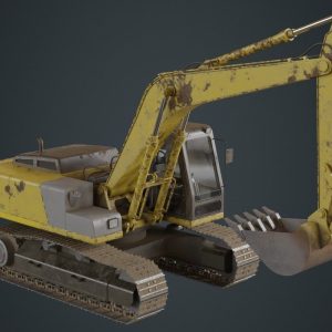 excavator-1b-3d-model-low-poly-obj-mtl-fbx-blend