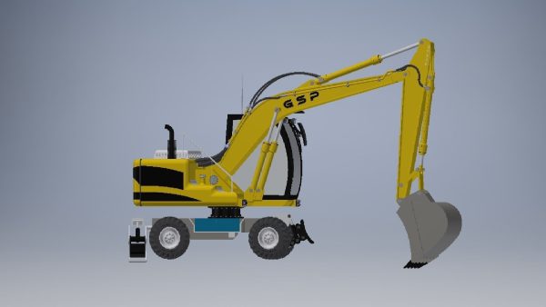 Excavator 3D model