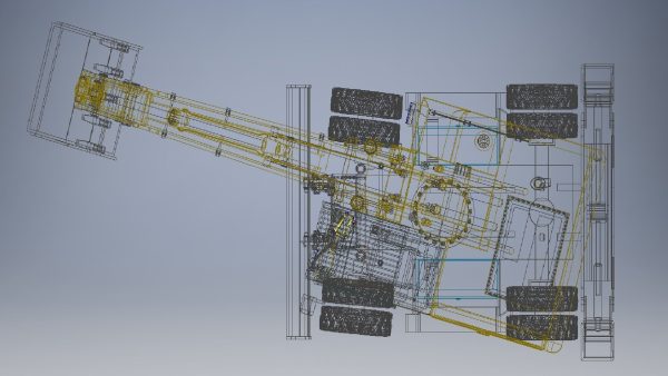 Excavator 3D model