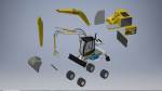 Excavator 3D model
