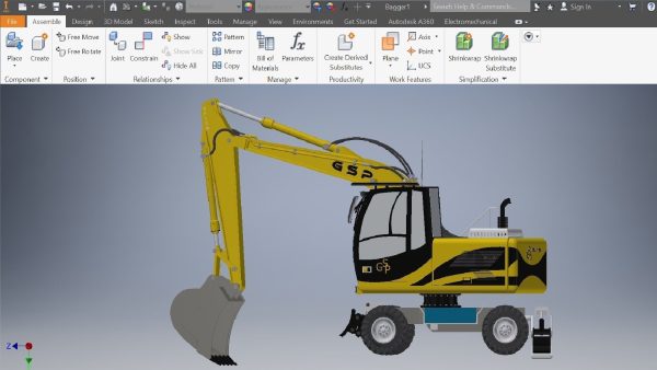 Excavator 3D model