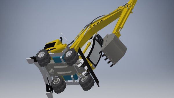 Excavator 3D model