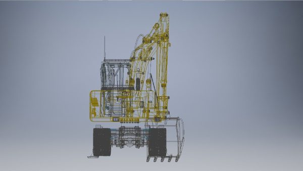 Excavator 3D model