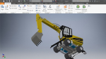 Excavator 3D model