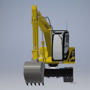 Excavator 3D model