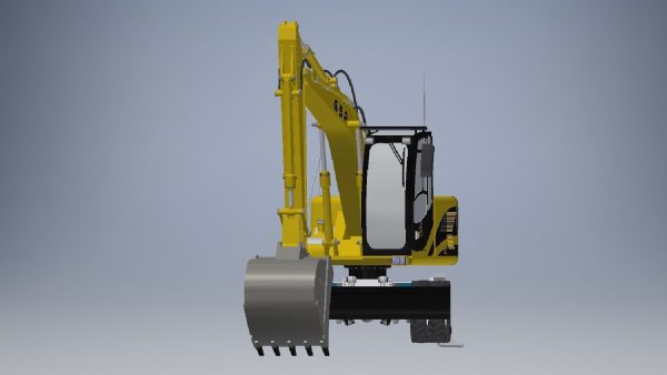Excavator 3D model