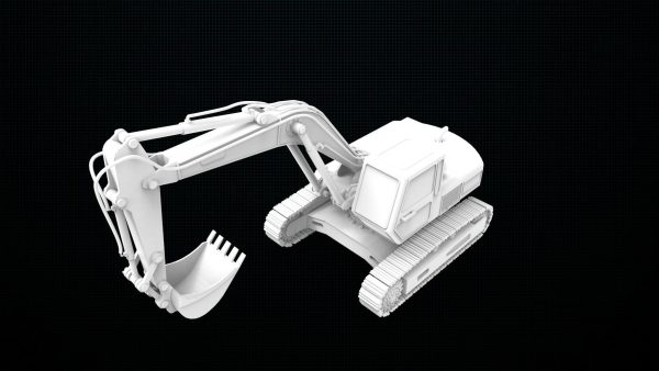 Excavator 3d printed