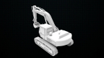 Excavator 3d printed