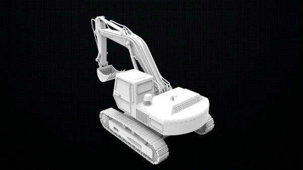 Excavator 3d printed