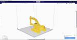 Excavator 3d printed