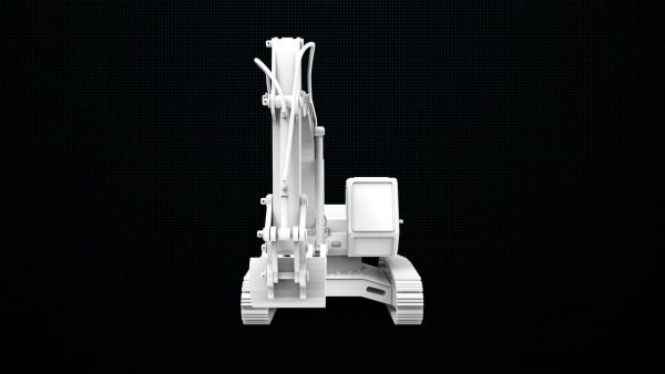 Excavator 3d printed