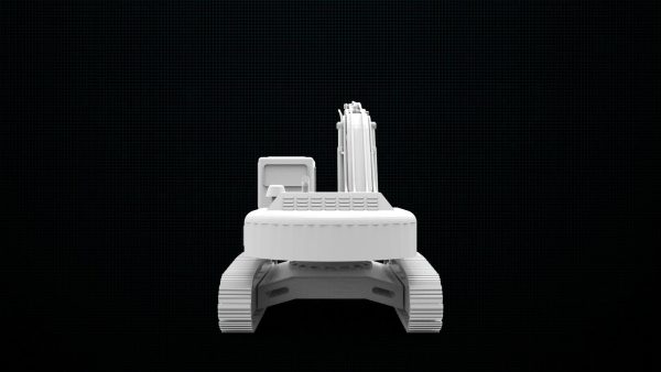 Excavator 3d printed