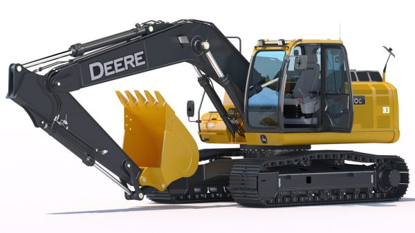 Excavator Deere 180G 3D model