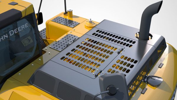 Excavator Deere 180G 3D model
