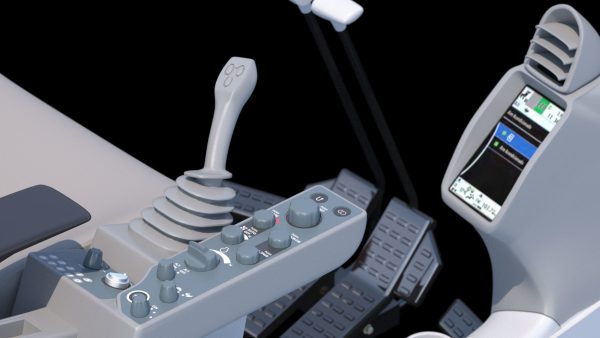 Excavator Deere 180G 3D model
