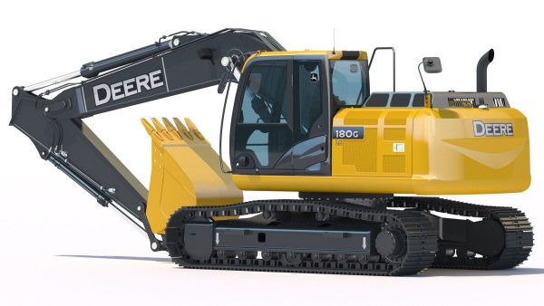 Excavator Deere 180G 3D model