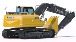 Excavator Deere 180G 3D model