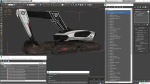 Excavator Futuristic Concept Old
