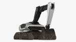 Excavator Futuristic Concept Old