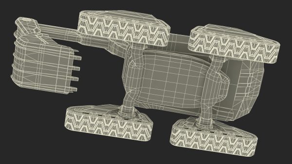 Excavator Futuristic Concept Old