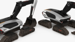 Excavator Futuristic Concept Old