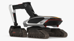 Excavator Futuristic Concept Old