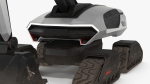 Excavator Futuristic Concept Old