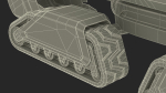 Excavator Futuristic Concept Old