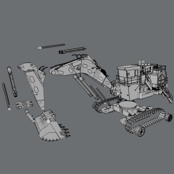 Excavator Hitachi EX2600-7