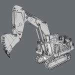 Excavator Hitachi EX8000