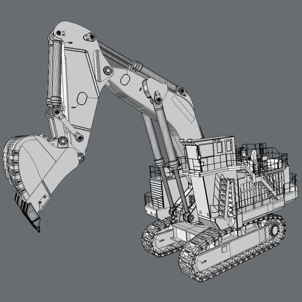 Excavator Hitachi EX8000